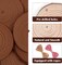 30 Pack Nature Wood Slices for Crafts,3.5-4In Unfinished Natural Wood Rounds.Wood Circles Predrilled with Hole and 20m Rope for Wooden Craft Supplies,Painting,Christmas Ornaments,DIY Gifts